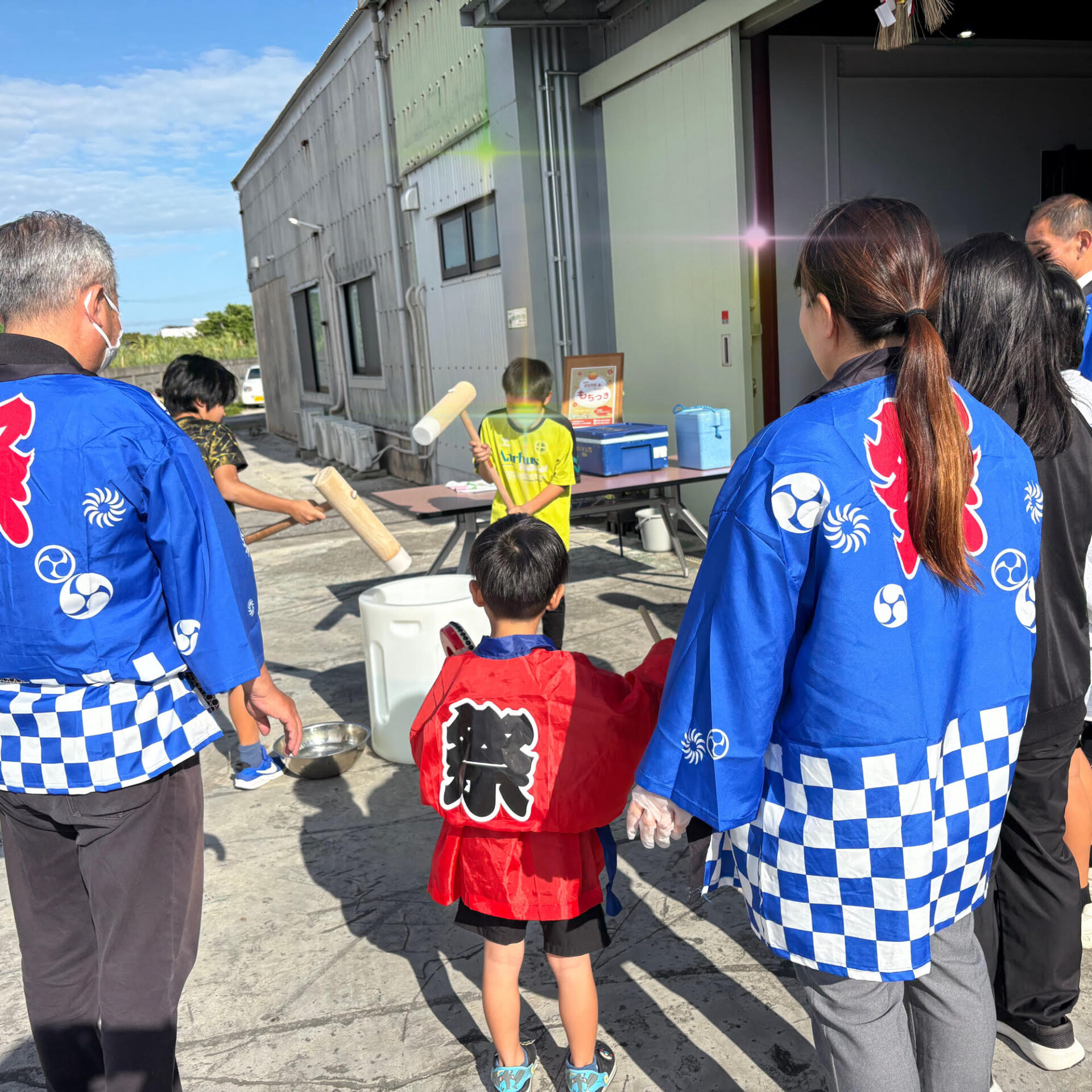 新年もちつき！！