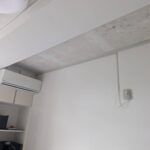 改修後の壁。綺麗になりました。