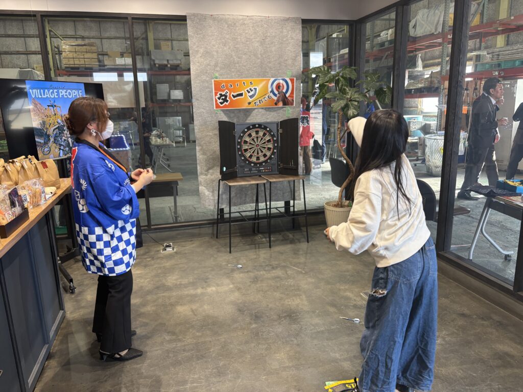 ダーツで賞品をゲットしよう！