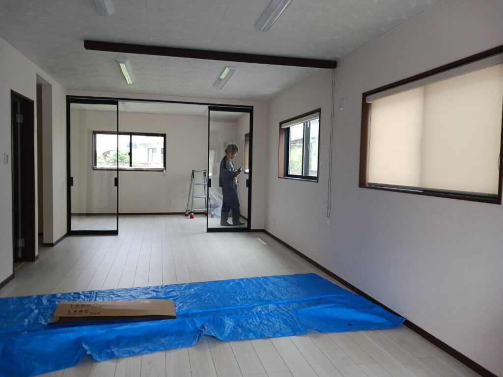 ロールスクリーン設置後
