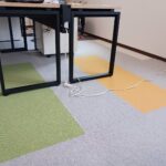 タイルカーペット納入