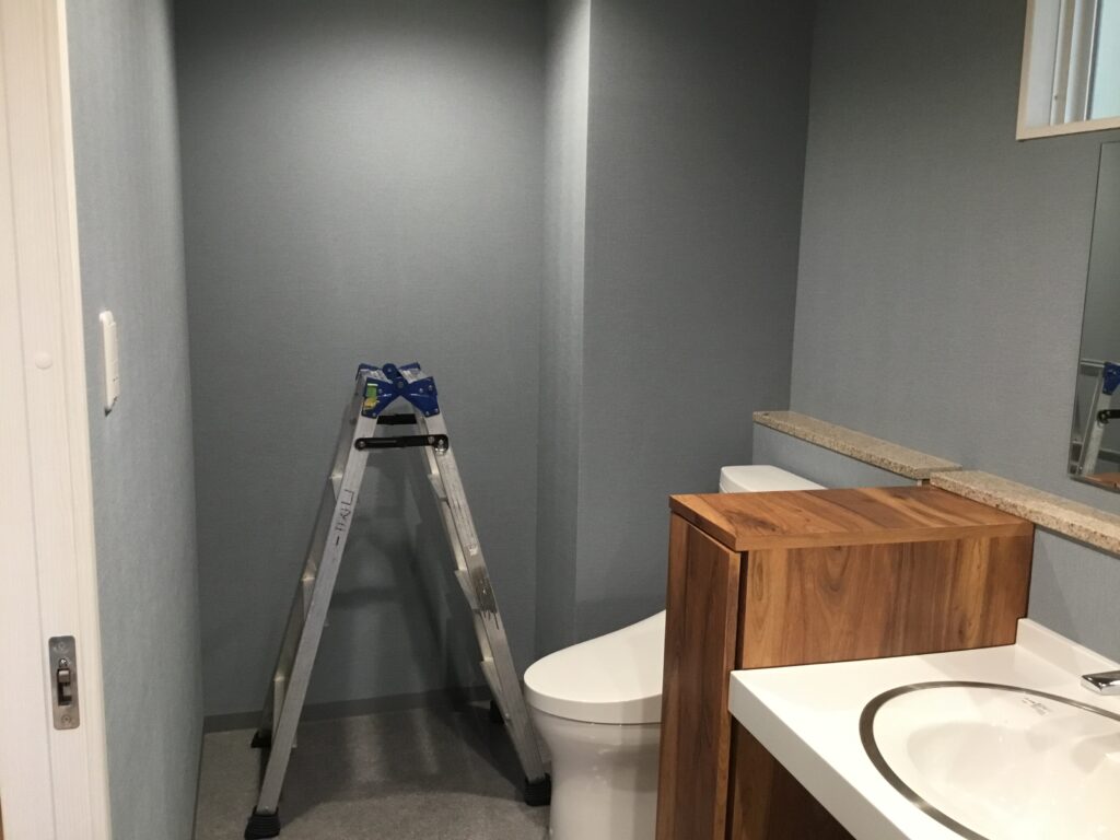 トイレブース設置前