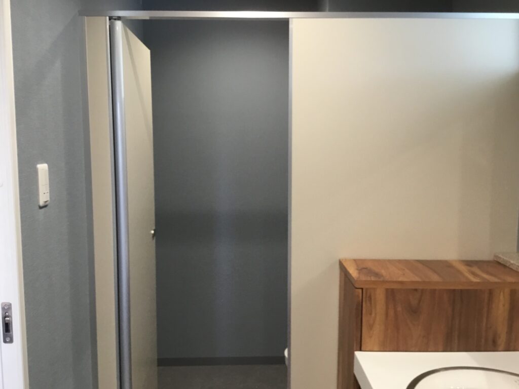 トイレブース設置後