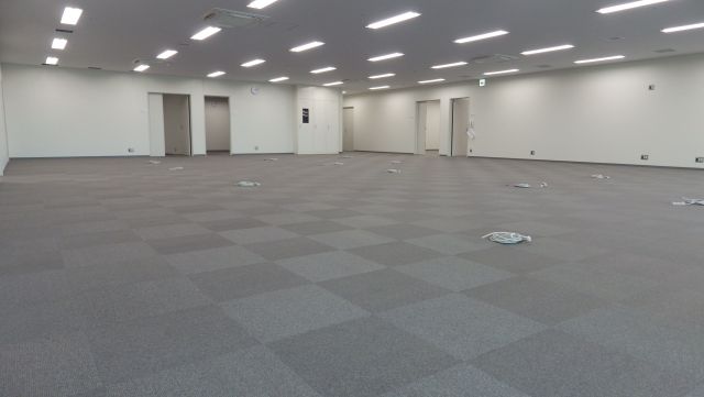 OAフロア工事が完成しました