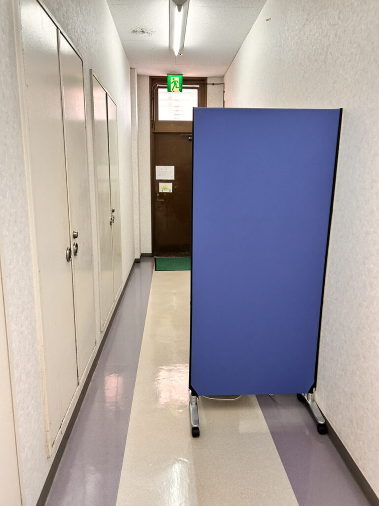 プライバシーの守られた空間づくり