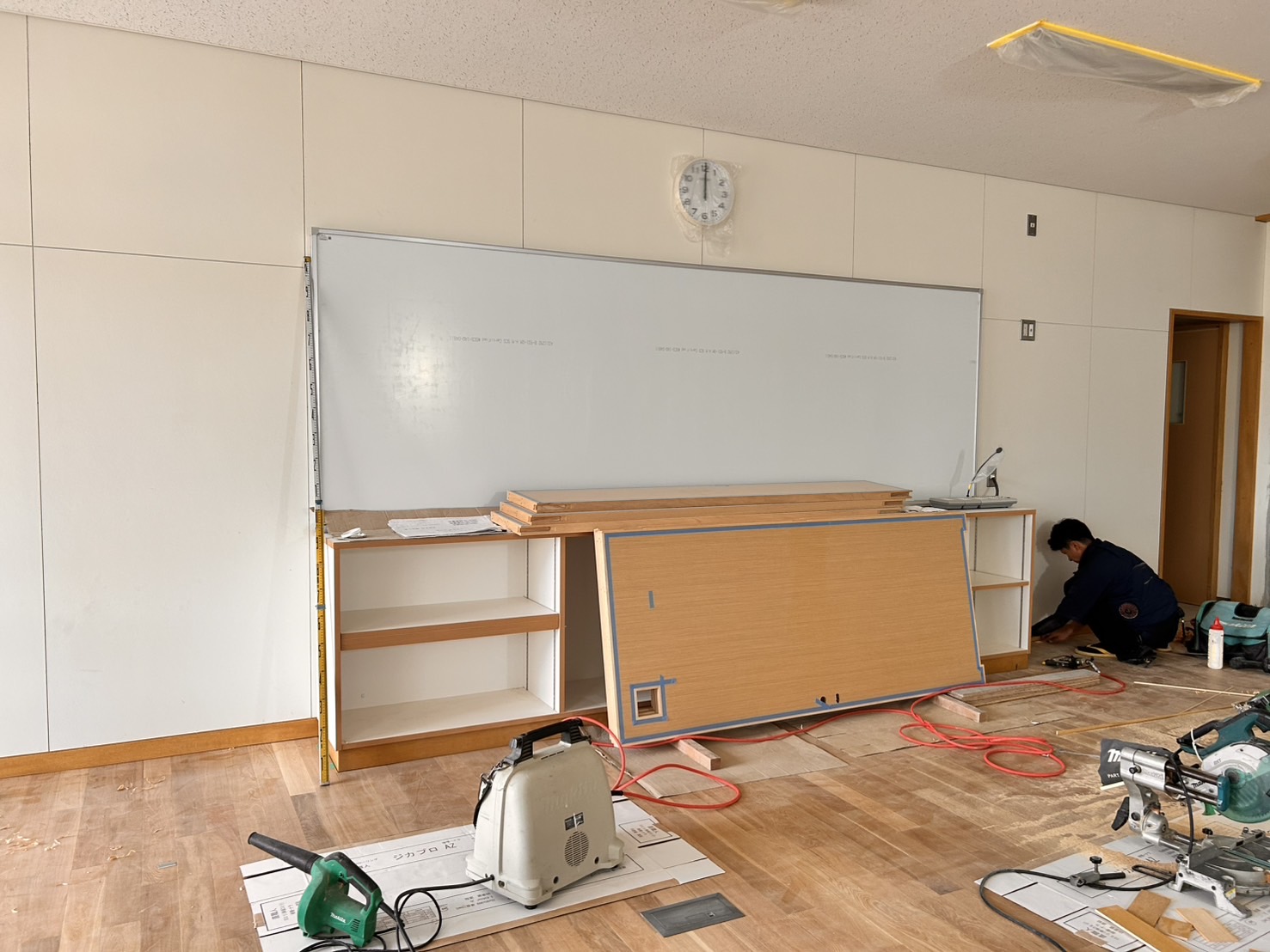 黒板の設置